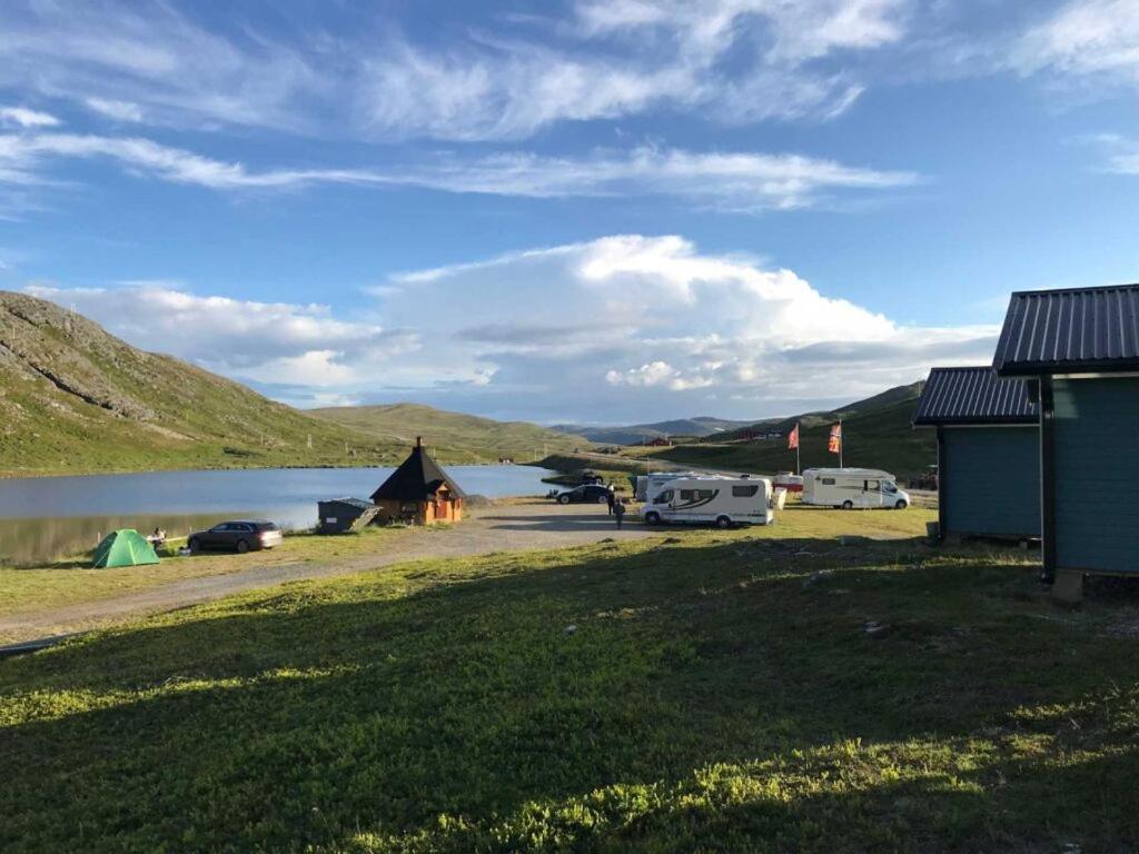 ホテル Hytte Camp Nordkapp - Blue Skarsvåg エクステリア 写真