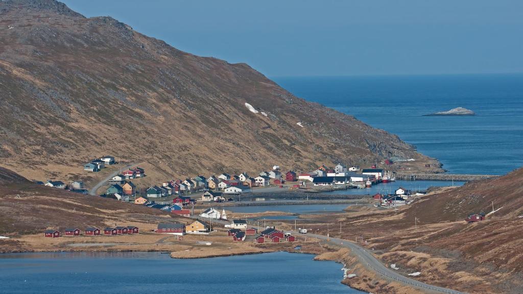 ホテル Hytte Camp Nordkapp - Blue Skarsvåg エクステリア 写真