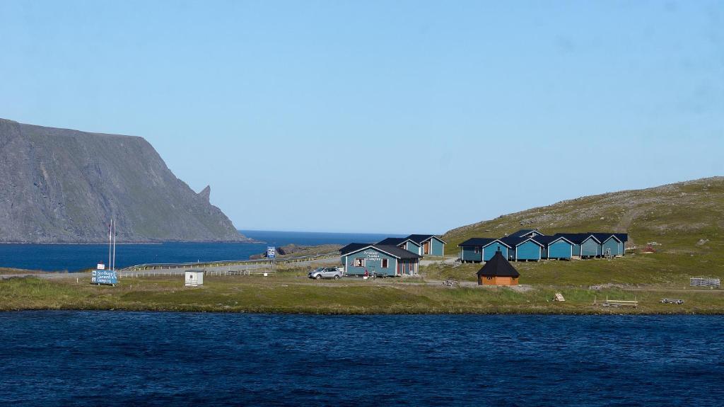 ホテル Hytte Camp Nordkapp - Blue Skarsvåg エクステリア 写真