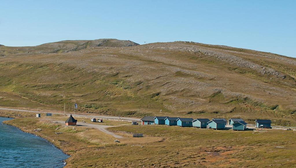 ホテル Hytte Camp Nordkapp - Blue Skarsvåg エクステリア 写真